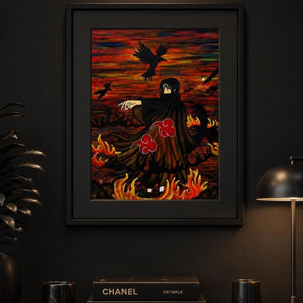 Itachi Uchiha Naruto Anime Art